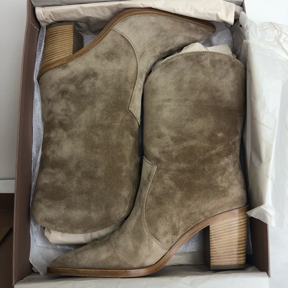 Gianvito Rossi Denver brown suede boots 39 / US9 - Picture 1 of 9